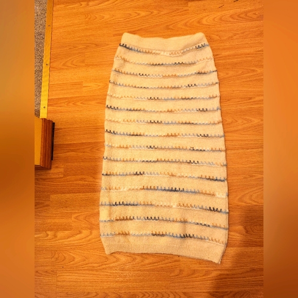 SHEIN one size knit stripped long skirt - Picture 1 of 4